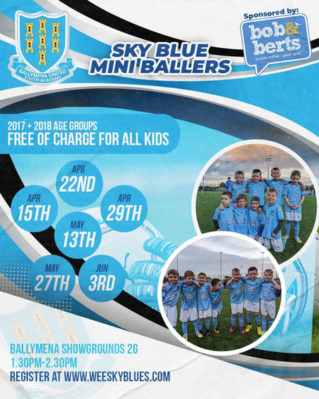 Sky Blue Mini Ballers Returns
